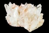 Tangerine Quartz Crystal Cluster - Madagascar #156941-5